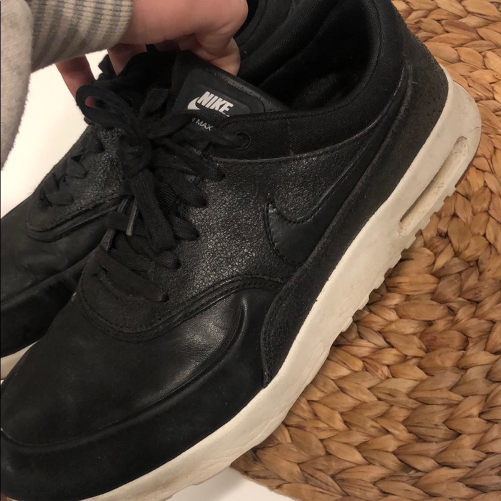 Nike Air Max Thea Black Leather US 9